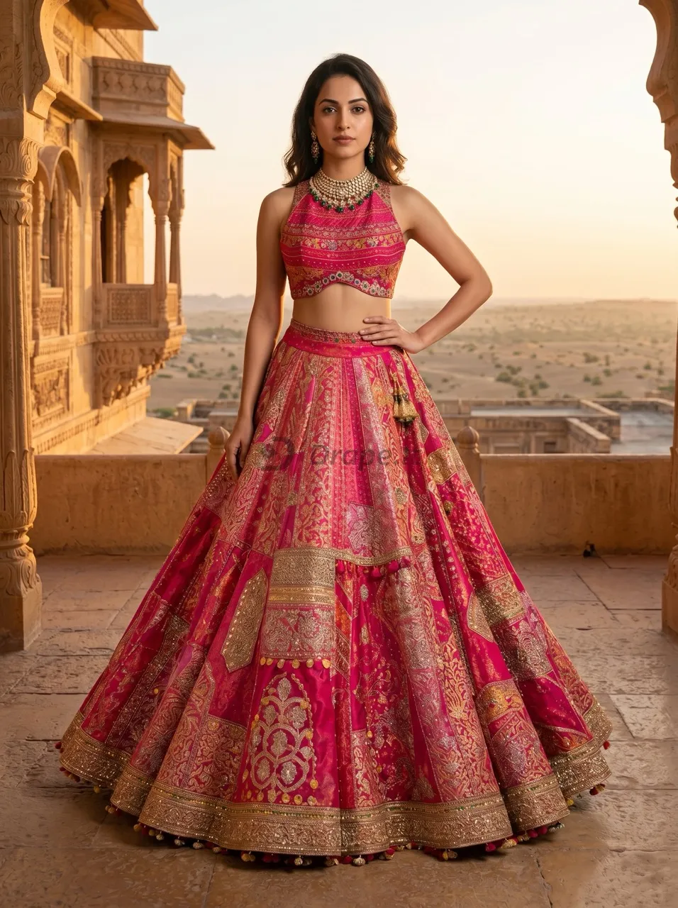 Bridal lehenga sample 4