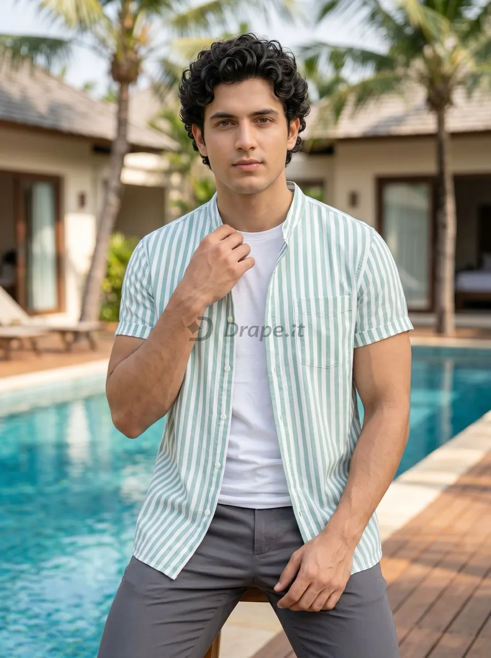 Men's shirt and t-shirt photoshoot 3
